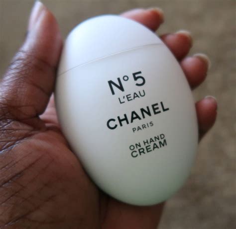 chanel l eau hand cream